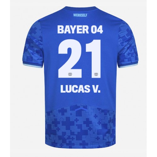 Stroje piłkarskie Bayer Leverkusen Lucas Vazquez #21 Koszulka Trzeciej 2025-26 Krótki Rękaw